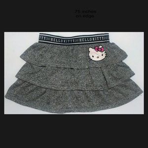 Hello Kitty Ruffle Tiered Skirt L 10/12